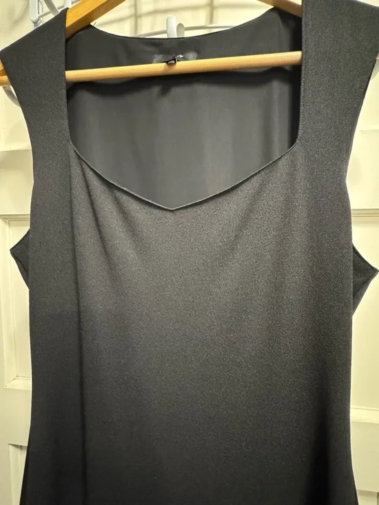 Theory Black Sleeveless Sheath Dress - Elegant Everyday - Picture 4 of 6